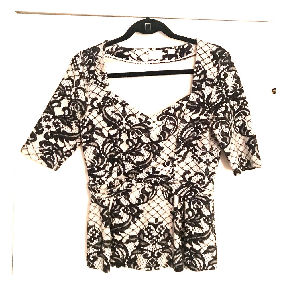 Anthropologie peplum top